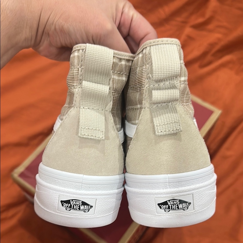 Plaid Sentry Sk8 Hi High-Top Vans - Picture 3 of 7